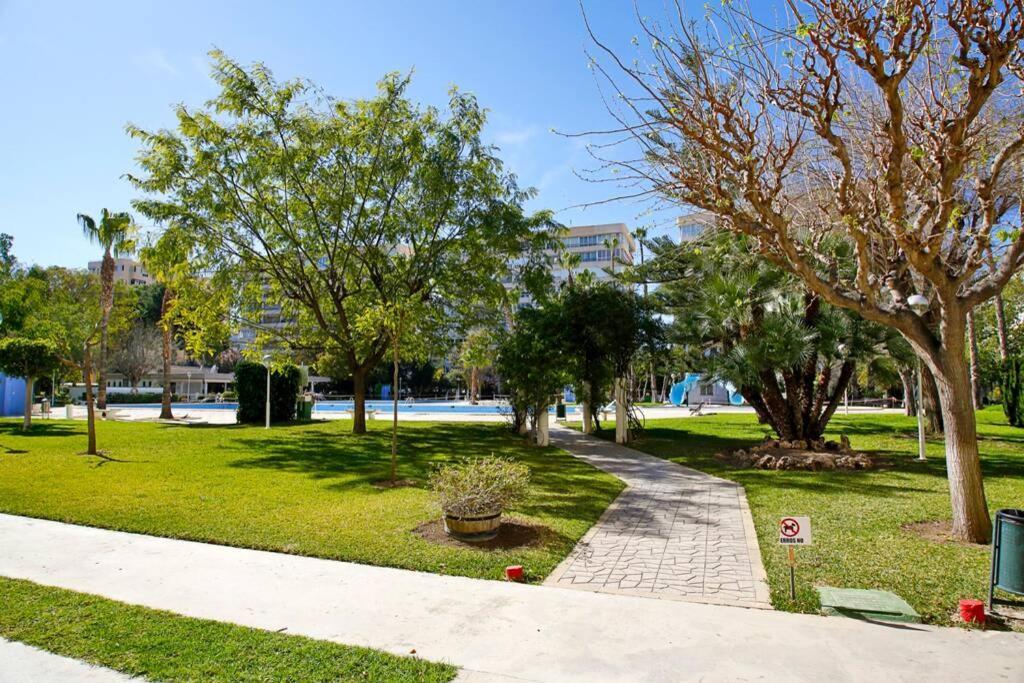 Garden Apartment With Pool And Ac Аликанте Экстерьер фото