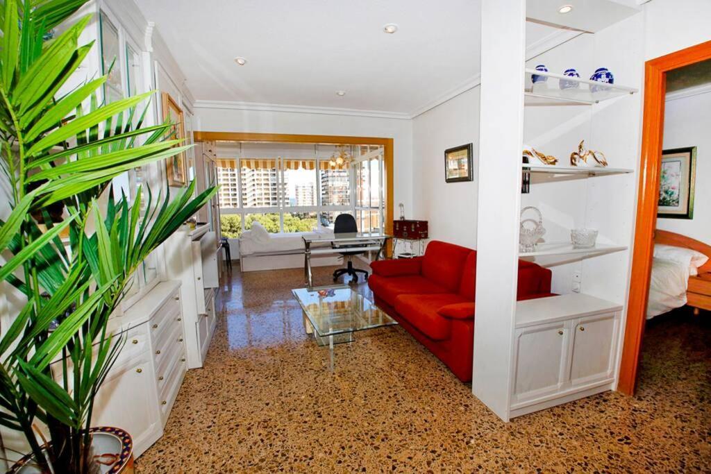 Garden Apartment With Pool And Ac Аликанте Экстерьер фото