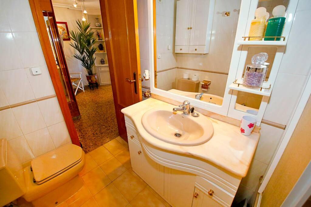 Garden Apartment With Pool And Ac Аликанте Экстерьер фото