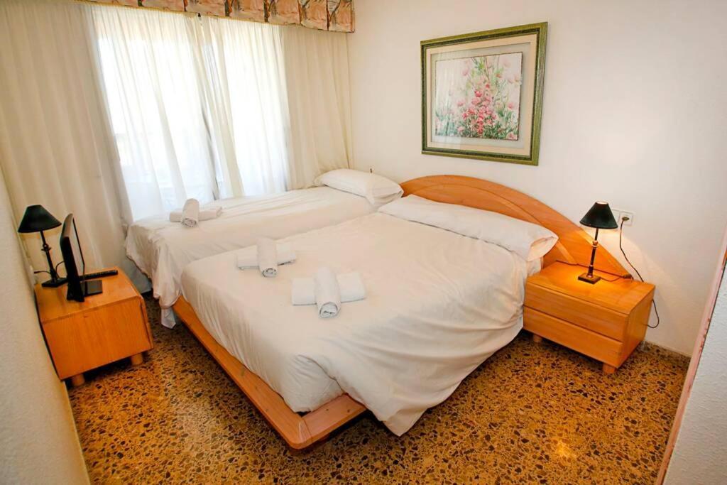Garden Apartment With Pool And Ac Аликанте Экстерьер фото