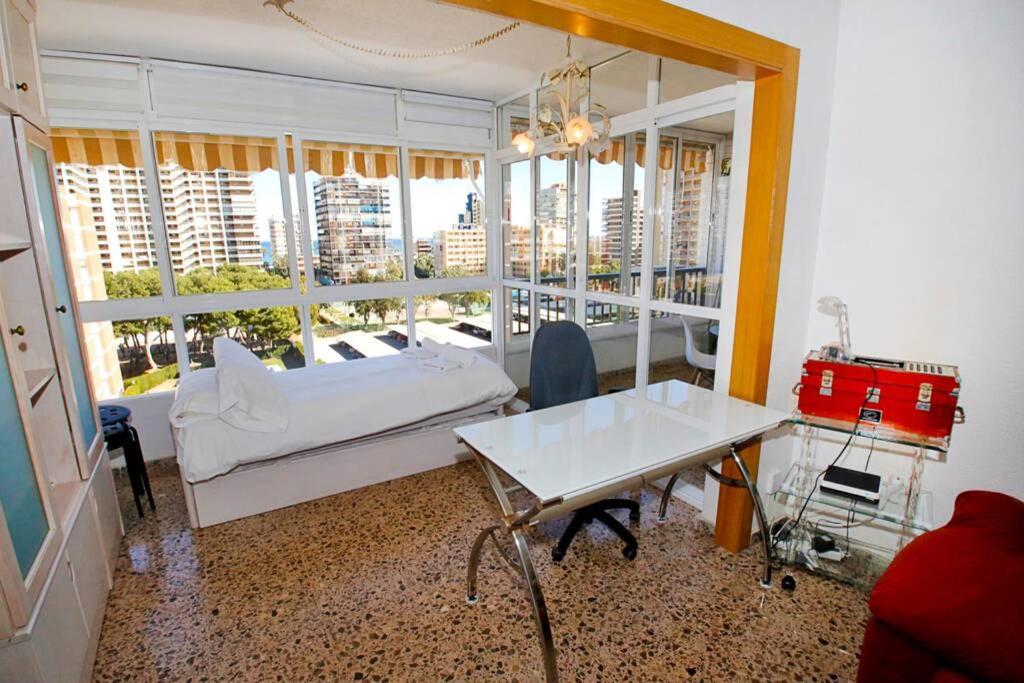 Garden Apartment With Pool And Ac Аликанте Экстерьер фото