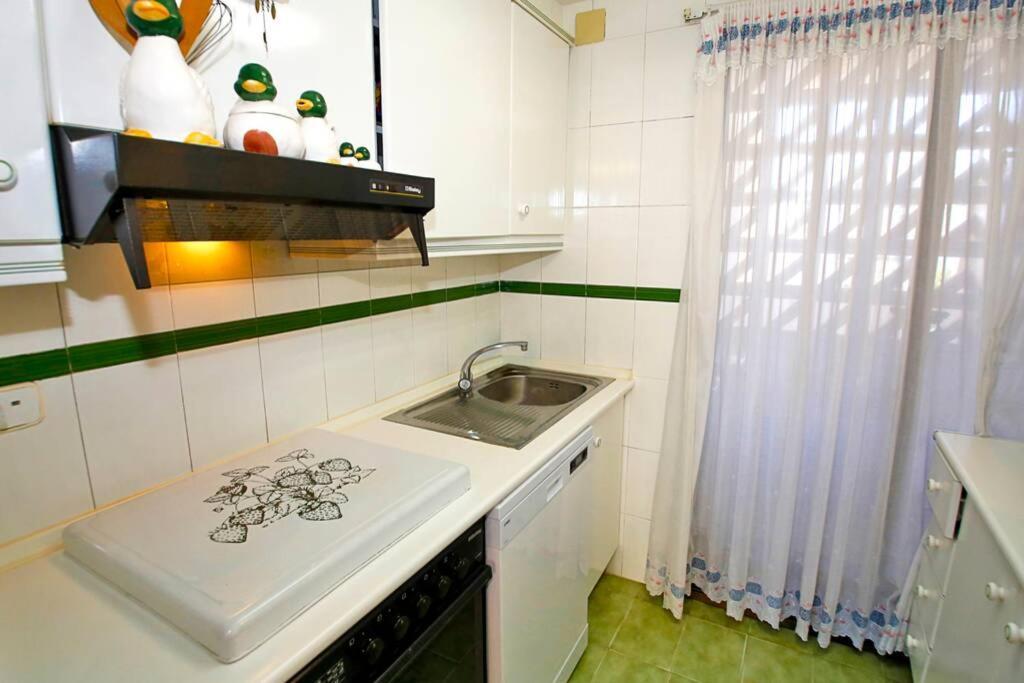 Garden Apartment With Pool And Ac Аликанте Экстерьер фото